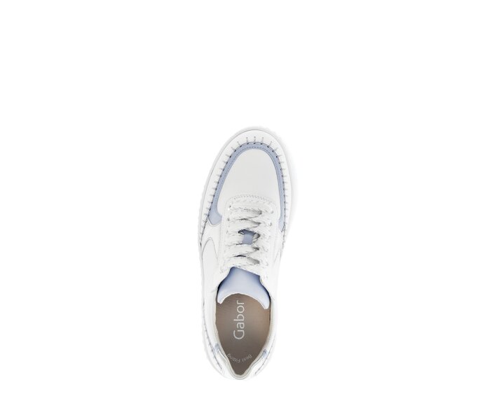 Gabor Sneaker Low Weiß - Glattleder
