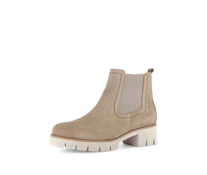 Gabor Chelsea Boot Braun - Rauleder