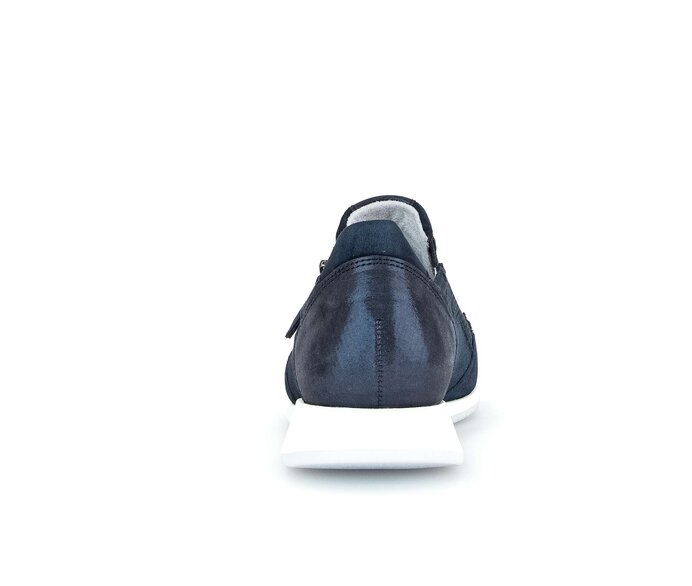 Gabor Sneaker Low Blau - Materialmix Leder/Lederimitat