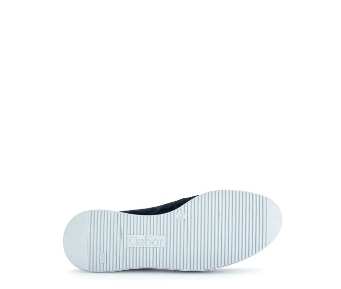 Gabor Sneaker Low Blau - Materialmix Leder/Lederimitat
