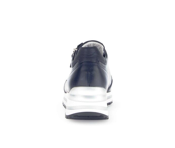 Gabor Sneaker Low Blau - Materialmix Leder/Lederimitat