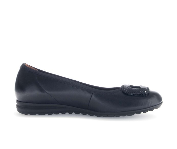 Gabor Sportliche Ballerina Blau - Glattleder
