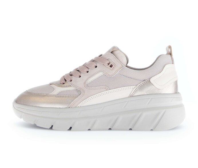 Gabor Sneaker Low Rosa - Materialmix Leder/Lederimitat
