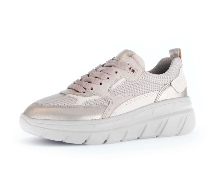 Gabor Sneaker Low Rosa - Materialmix Leder/Lederimitat