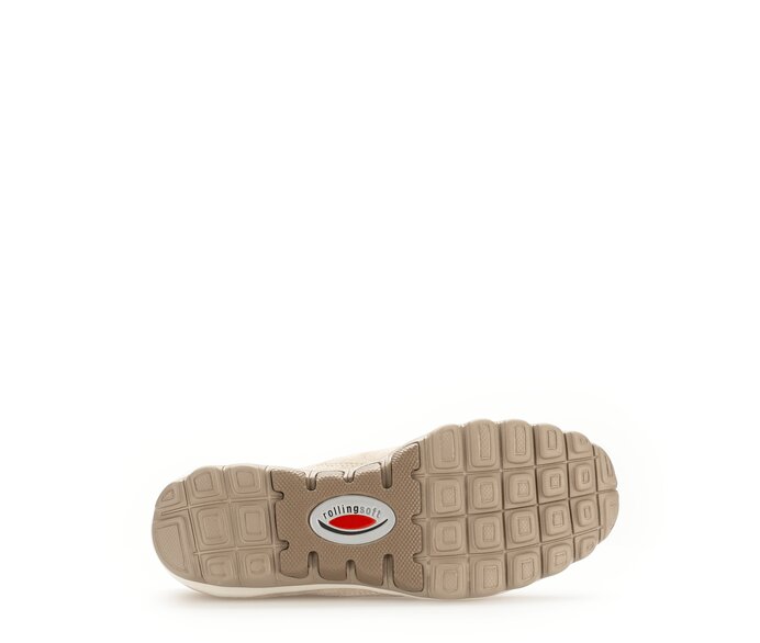 Gabor Sneaker Low Beige - Materialmix Leder/Lederimitat