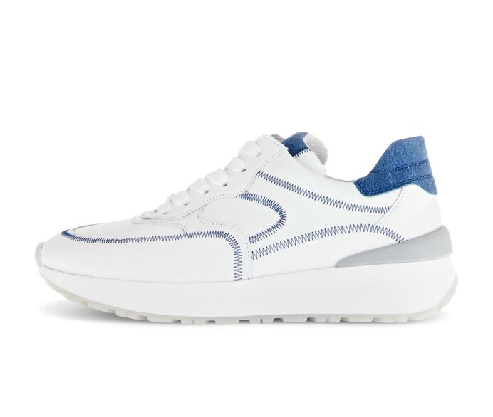 Gabor Sneaker Low Weiß - Glattleder