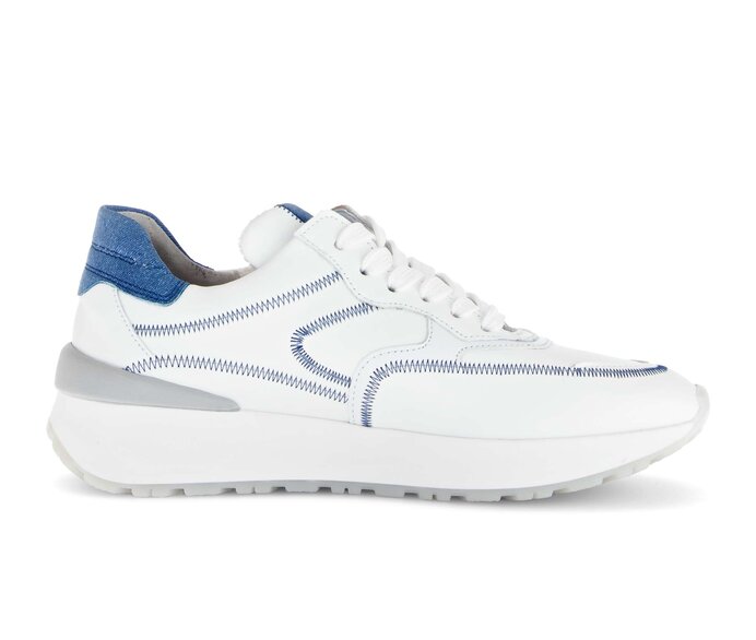 Gabor Sneaker Low Weiß - Glattleder