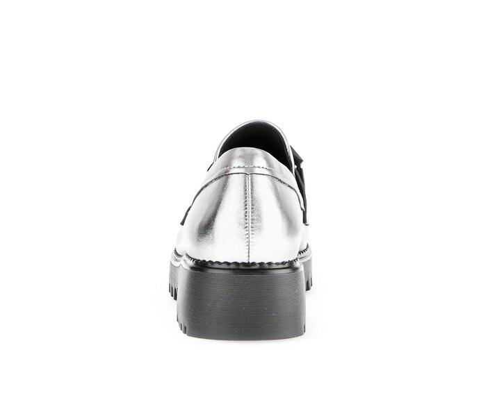 Gabor Loafer Silber - Effektleder