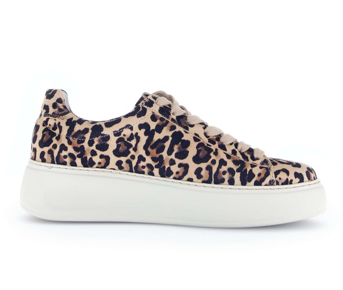 Gabor Sneaker Low Beige - Rauleder