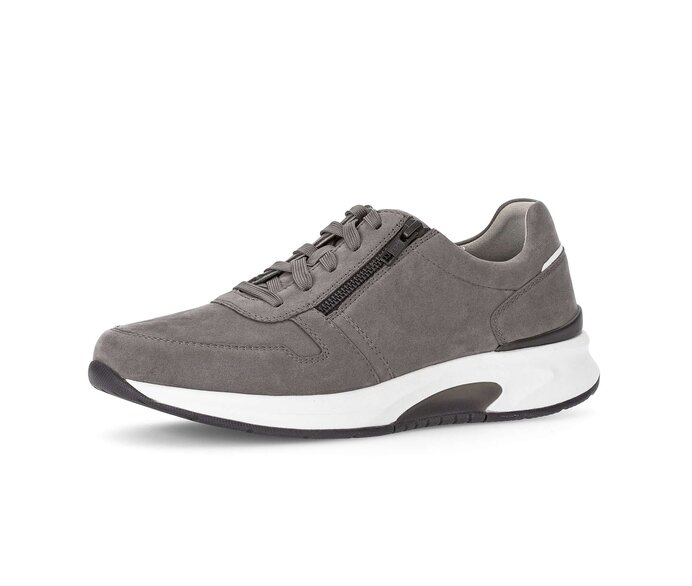 Gabor Rollingsoft Sneaker Low Grau - Nubuk