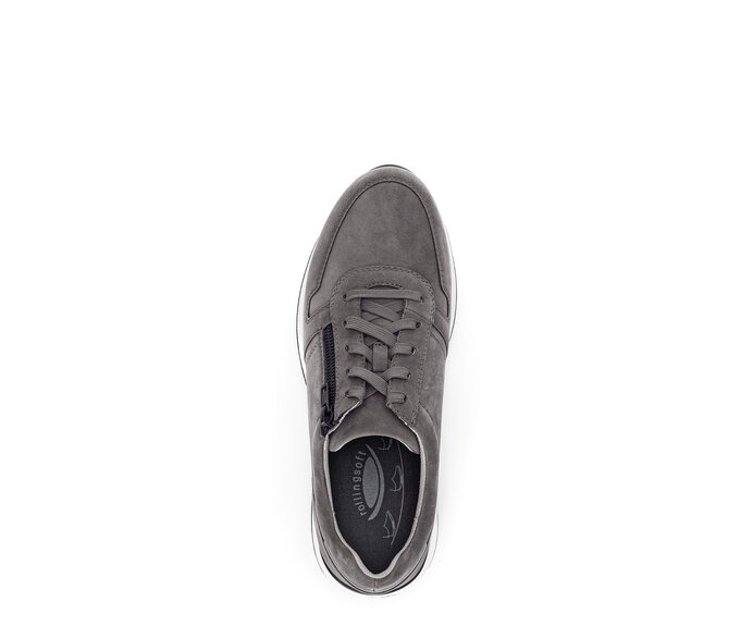 Gabor Rollingsoft Sneaker Low Grau - Nubuk