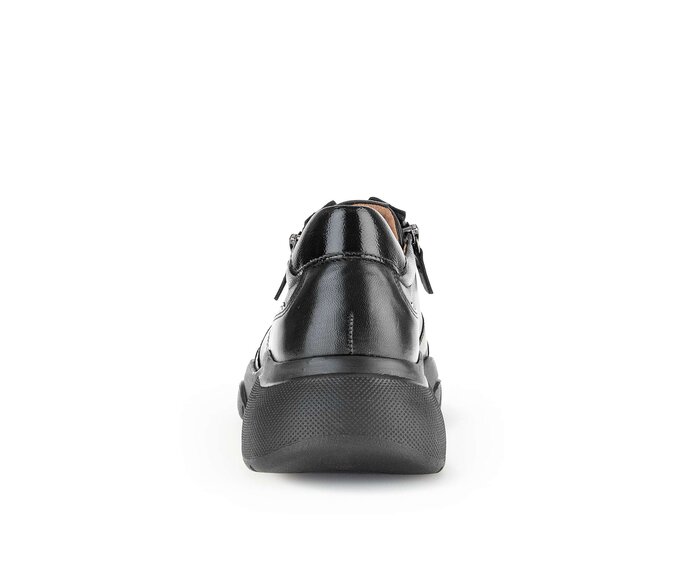 Gabor Sneaker Low Schwarz - Materialmix Leder