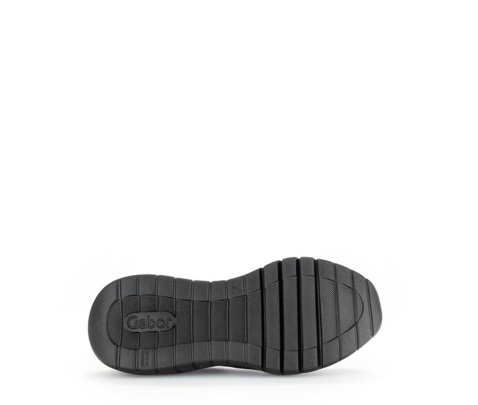 Gabor Sneaker Low Schwarz - Materialmix Leder