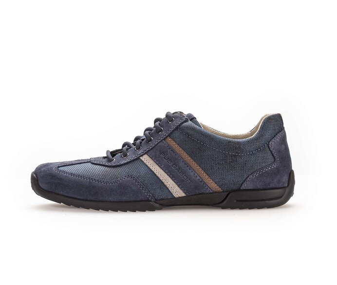 Pius Gabor Sneaker Low Blau - Materialmix Leder/Lederimitat