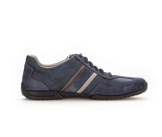 Pius Gabor Sneaker Low Blau - Materialmix Leder/Lederimitat