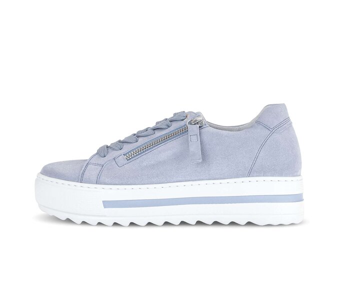 Gabor Sneaker Low Blau - Rauleder