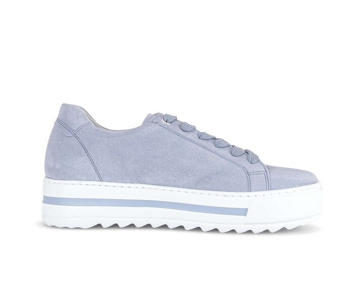 Gabor Sneaker Low Blau - Rauleder