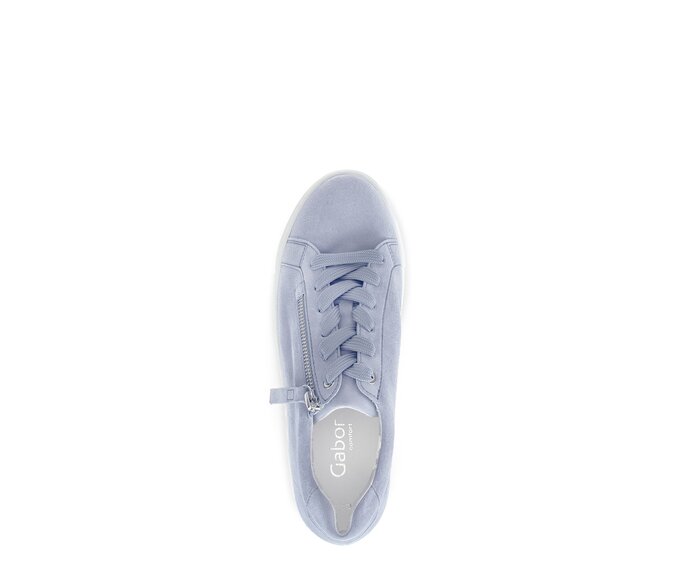 Gabor Sneaker Low Blau - Rauleder