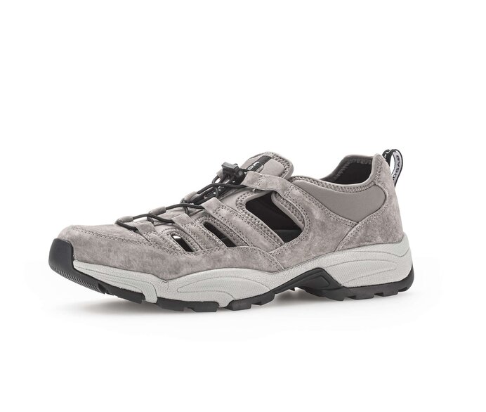 Pius Gabor Sneaker Low Grau - Materialmix Leder/Textil