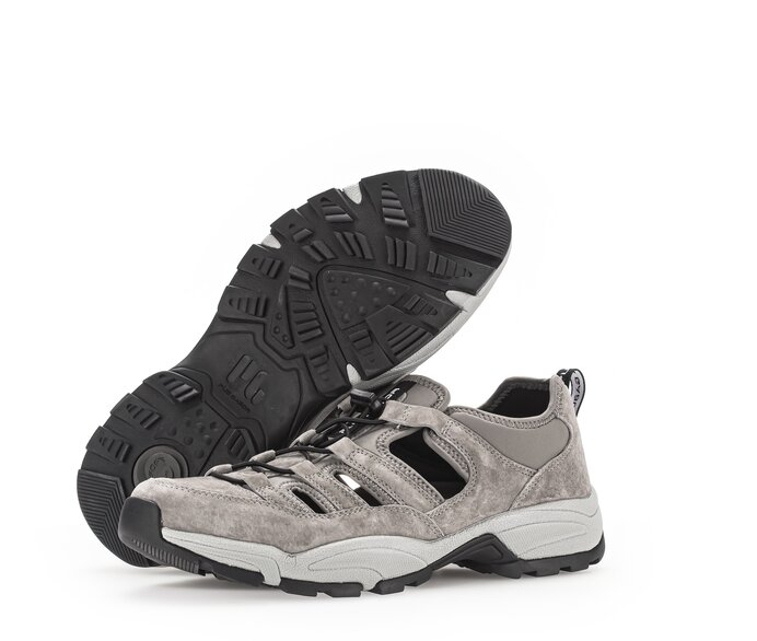 Pius Gabor Sneaker Low Grau - Materialmix Leder/Textil