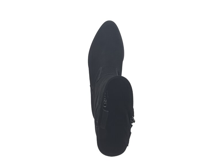Gabor Cowboy Boots Schwarz - Rauleder