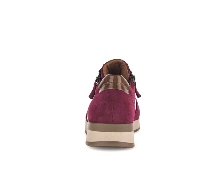 Gabor Sneaker Low Lila - Materialmix Leder
