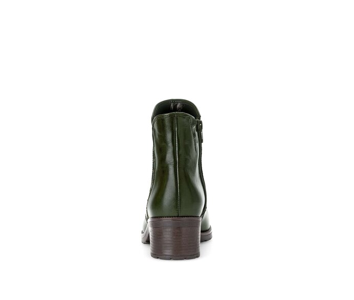 Gabor Elegante Stiefelette Grün - Glattleder