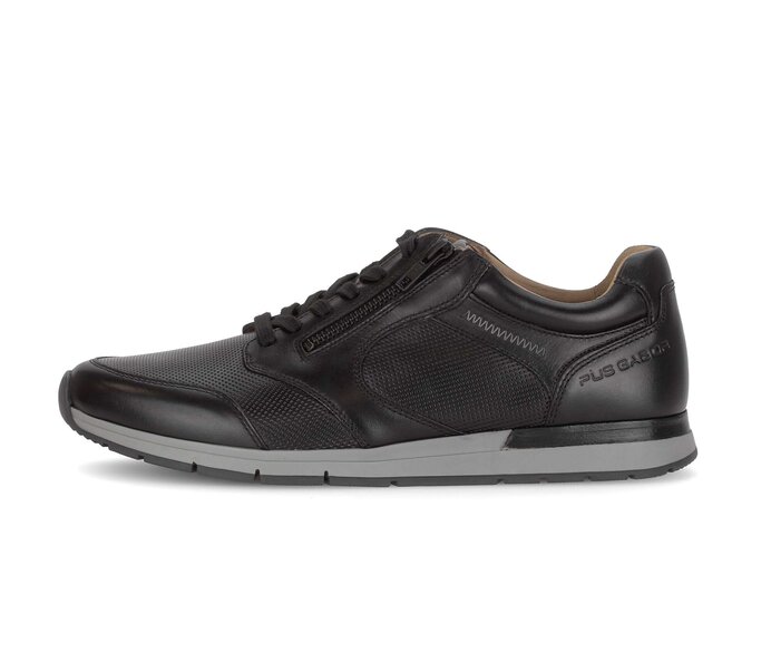 Pius Gabor Sneaker Low Schwarz - Glattleder