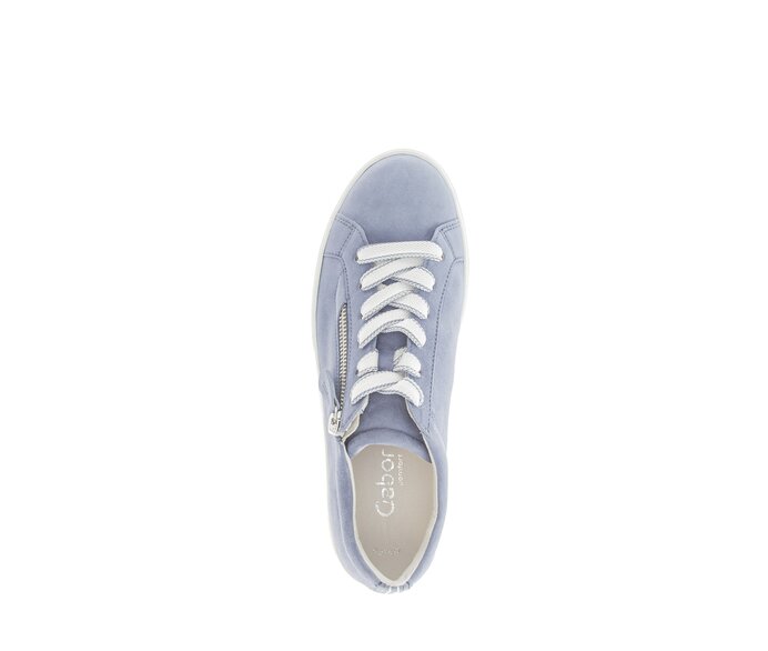 Gabor Sneaker Low Blau - Rauleder