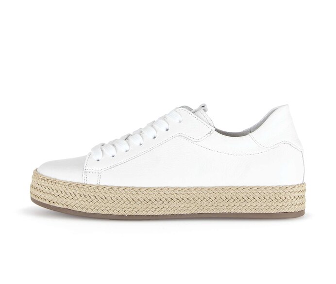 Gabor Sneaker Low Weiß - Glattleder