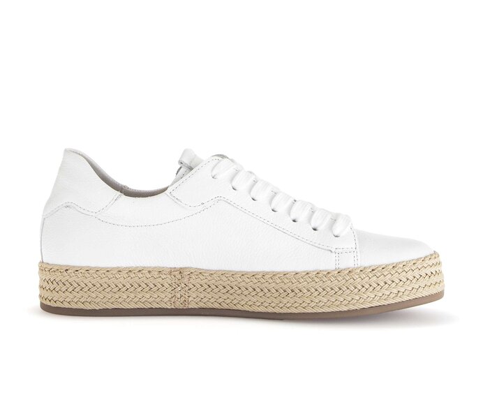 Gabor Sneaker Low Weiß - Glattleder