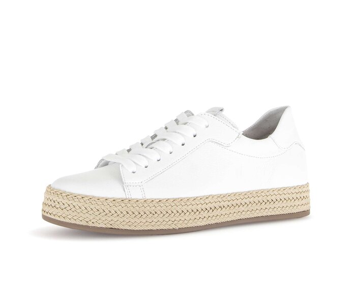 Gabor Sneaker Low Weiß - Glattleder