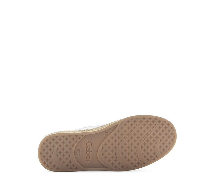 Gabor Sneaker Low Weiß - Glattleder