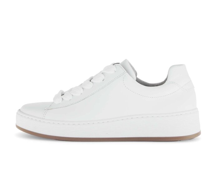 Gabor Sneaker Low Weiß - Glattleder