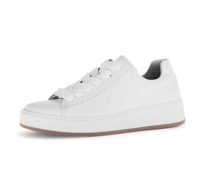 Gabor Sneaker Low Weiß - Glattleder