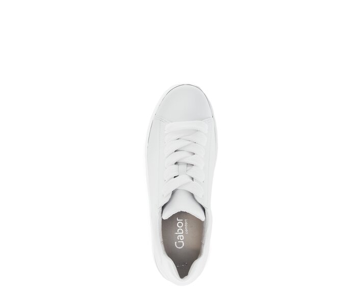 Gabor Sneaker Low Weiß - Glattleder