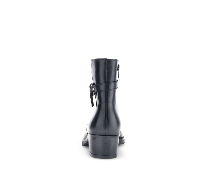Gabor Elegante Stiefelette Schwarz - Glattleder