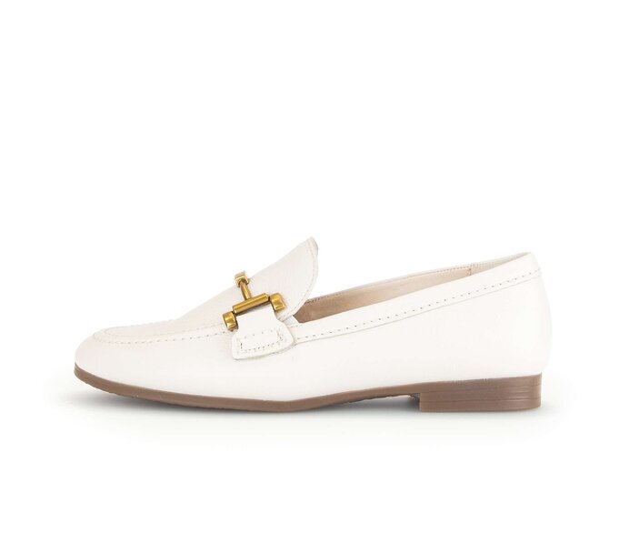 Gabor Slipper Creme - Glattleder