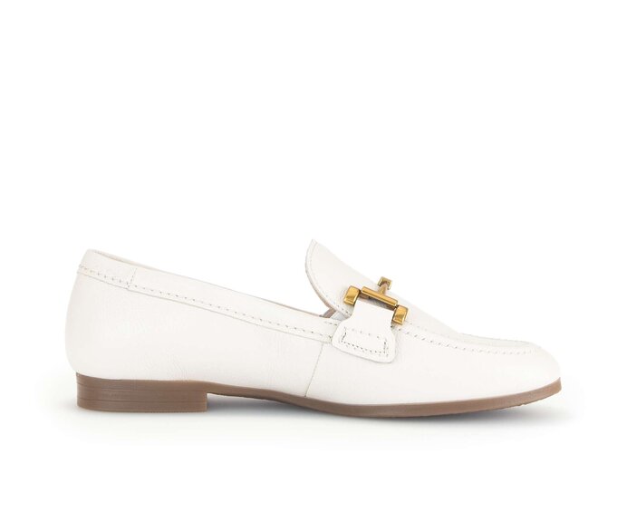 Gabor Slipper Creme - Glattleder