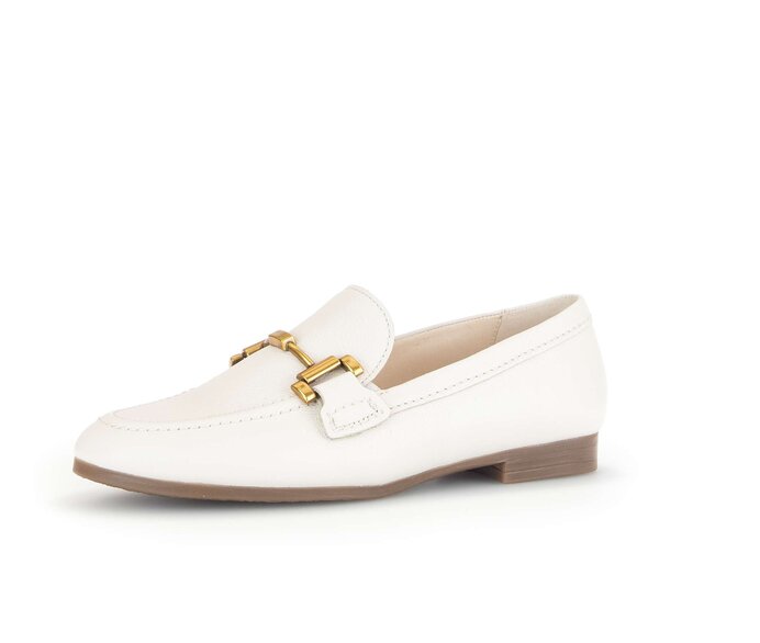Gabor Slipper Creme - Glattleder