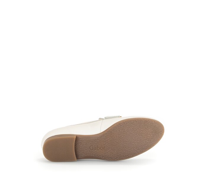 Gabor Slipper Creme - Glattleder