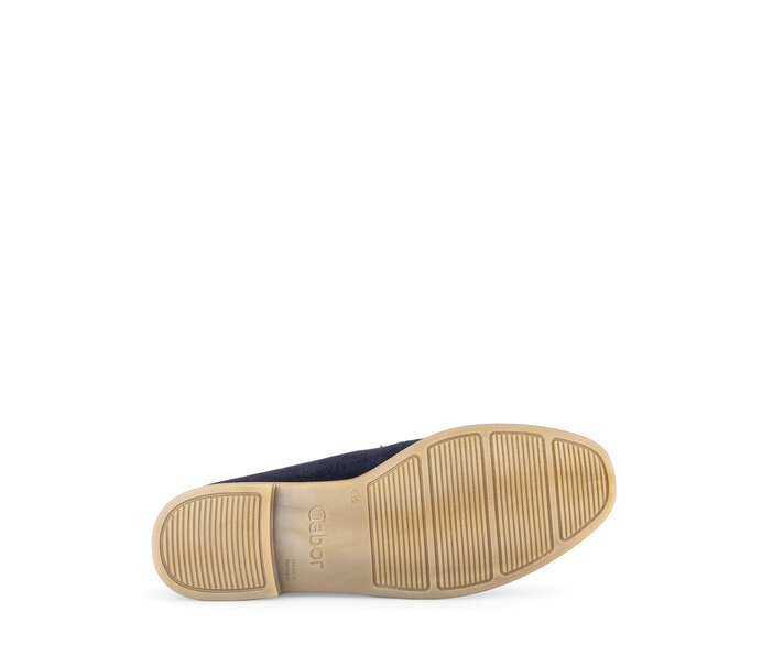 Gabor Slipper Blau - Rauleder