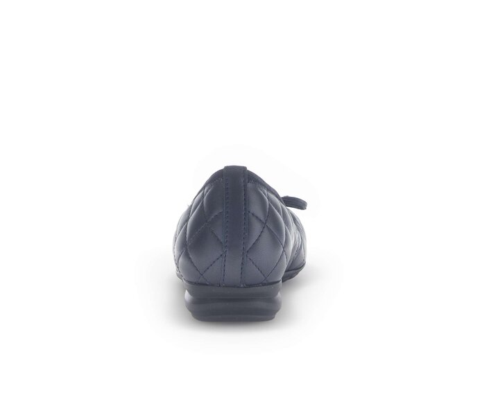 Gabor Sportliche Ballerina Blau - Glattleder