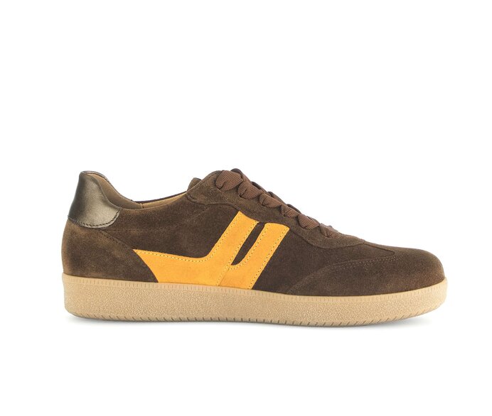 Gabor Sneaker Low Braun - Materialmix Leder