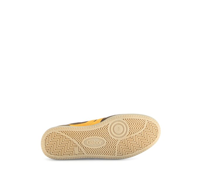 Gabor Sneaker Low Braun - Materialmix Leder