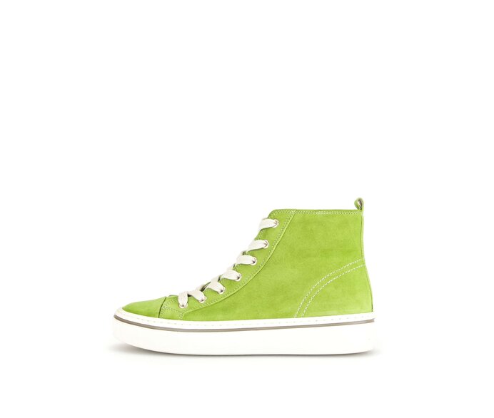 Gabor Sneaker High Grün - Rauleder