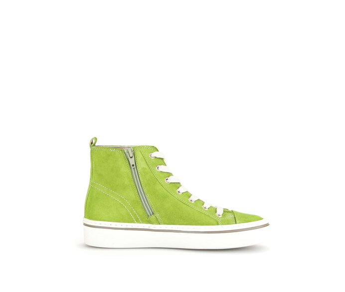 Gabor Sneaker High Grün - Rauleder
