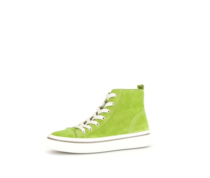 Gabor Sneaker High Grün - Rauleder