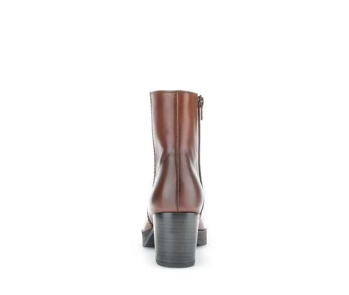 Gabor Plateau Stiefelette Braun - Glattleder