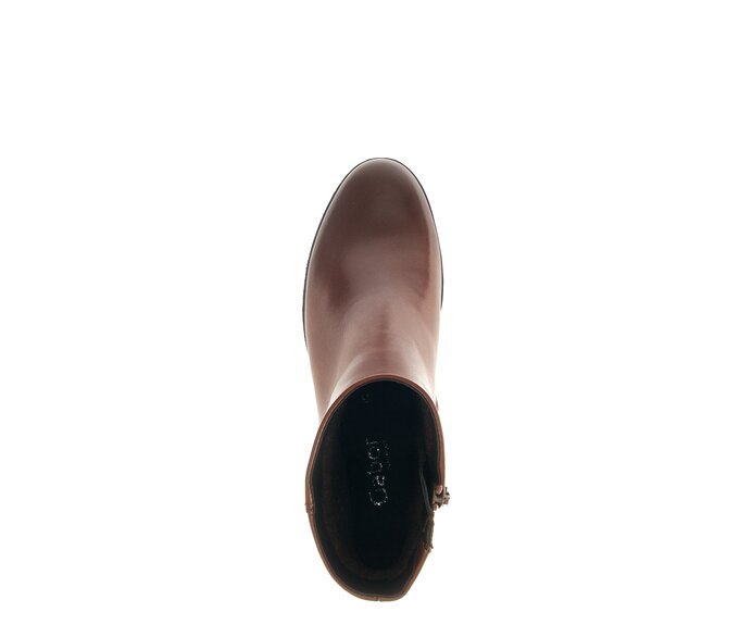 Gabor Plateau Stiefelette Braun - Glattleder